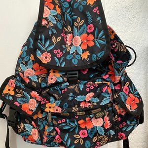 LeSportsac Rifle Paper Co Voyager Marion backpack